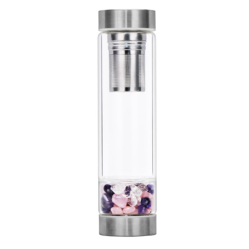 GemWater Glass Bottle w/infuser